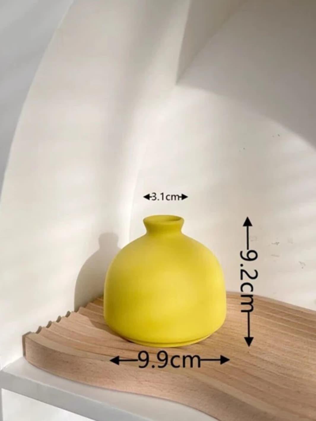 Vase | Pot jaune design et coloré