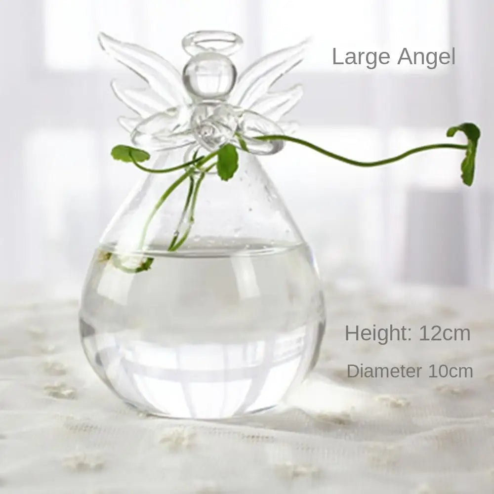 Vase | Pot en verre transparent plantes aquatiques