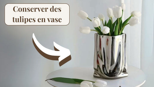 Comment conserver des tulipes dans un vase ?
