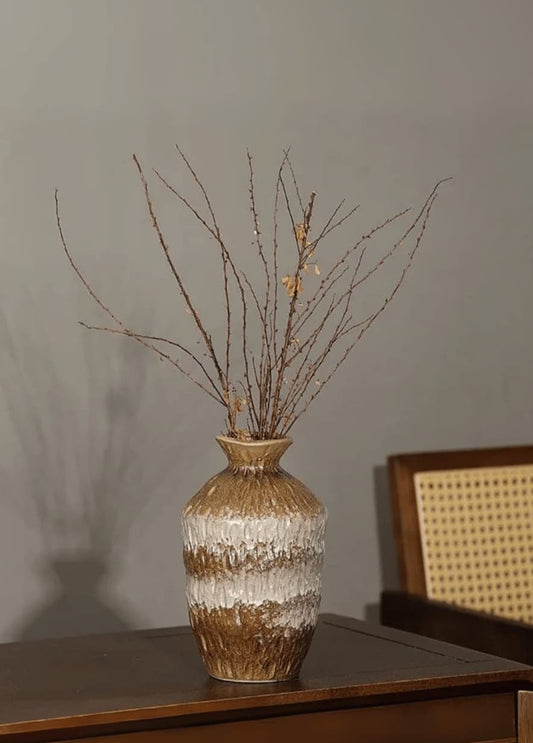 Vase | Terracotta rustique émaillée