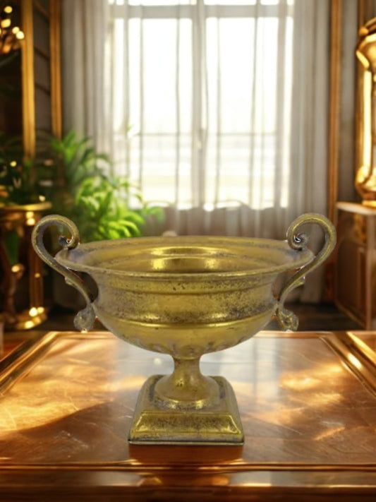 Vase | Centre de table doré esprit antique romain