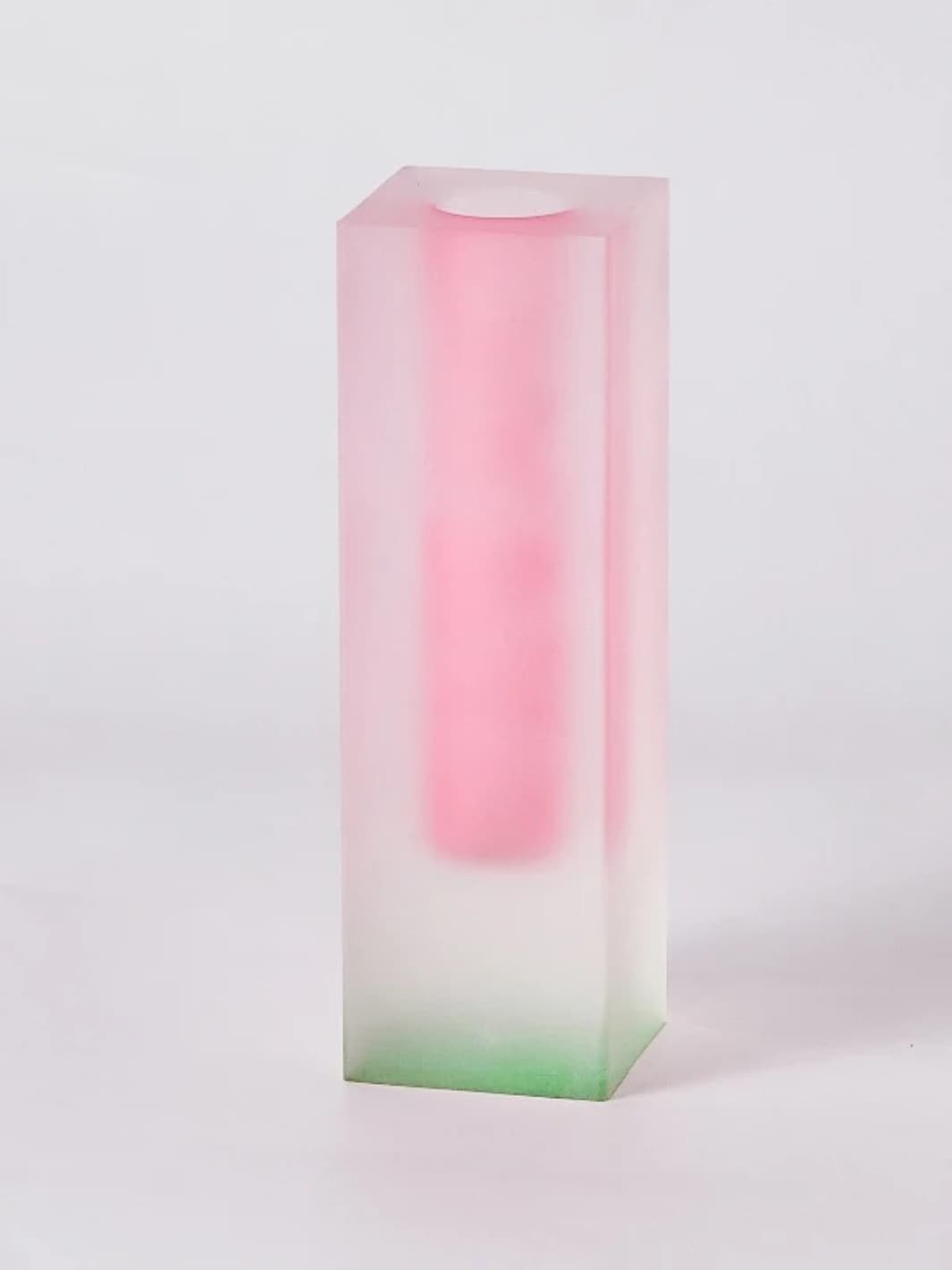 Vase | Acrylique design multicolore façon cristal nordique