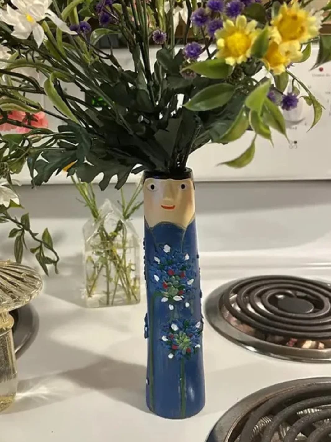 Vase | Famille bohème peinte à la main