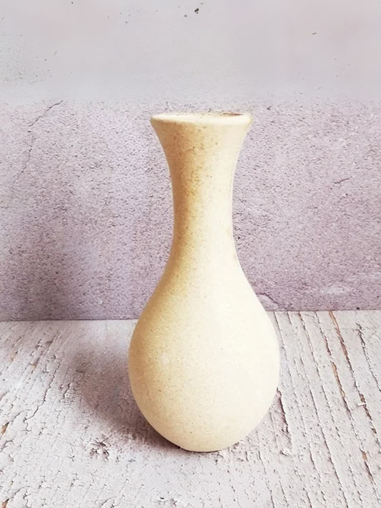 Vase | Col élancé en bois