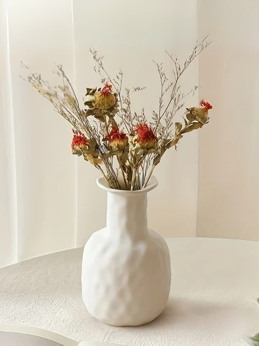 Vase | Blanc mat col évasé