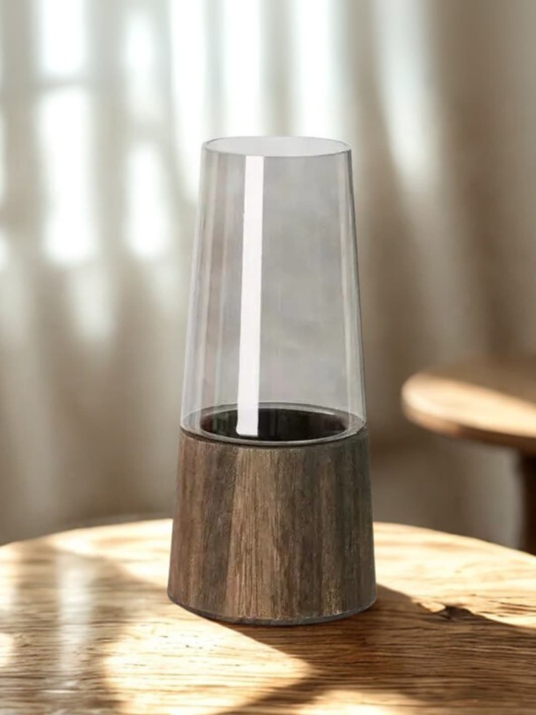 Vase | Verre et Bois Style Nordique
