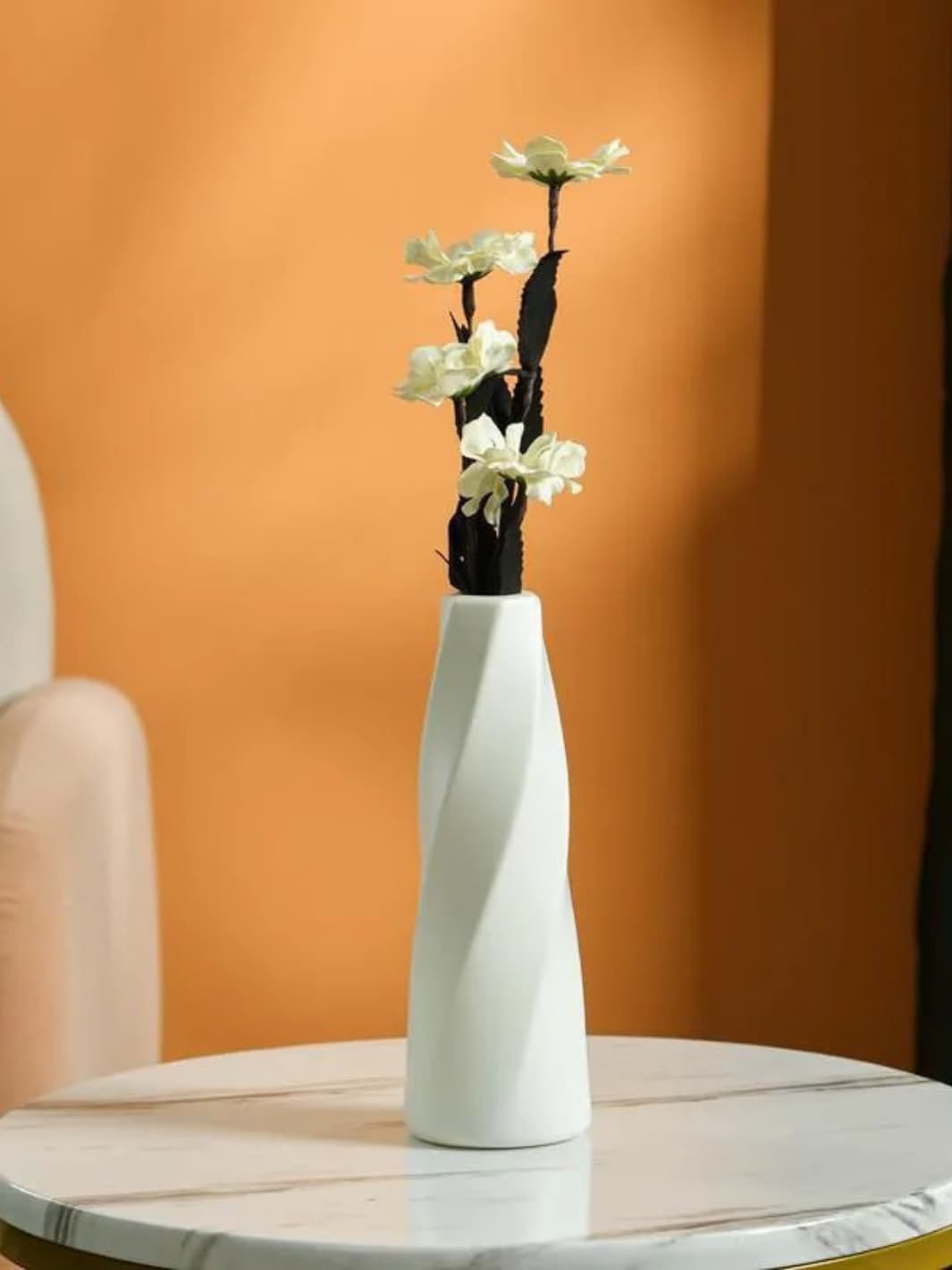 Vase | Pot torsadé moderne