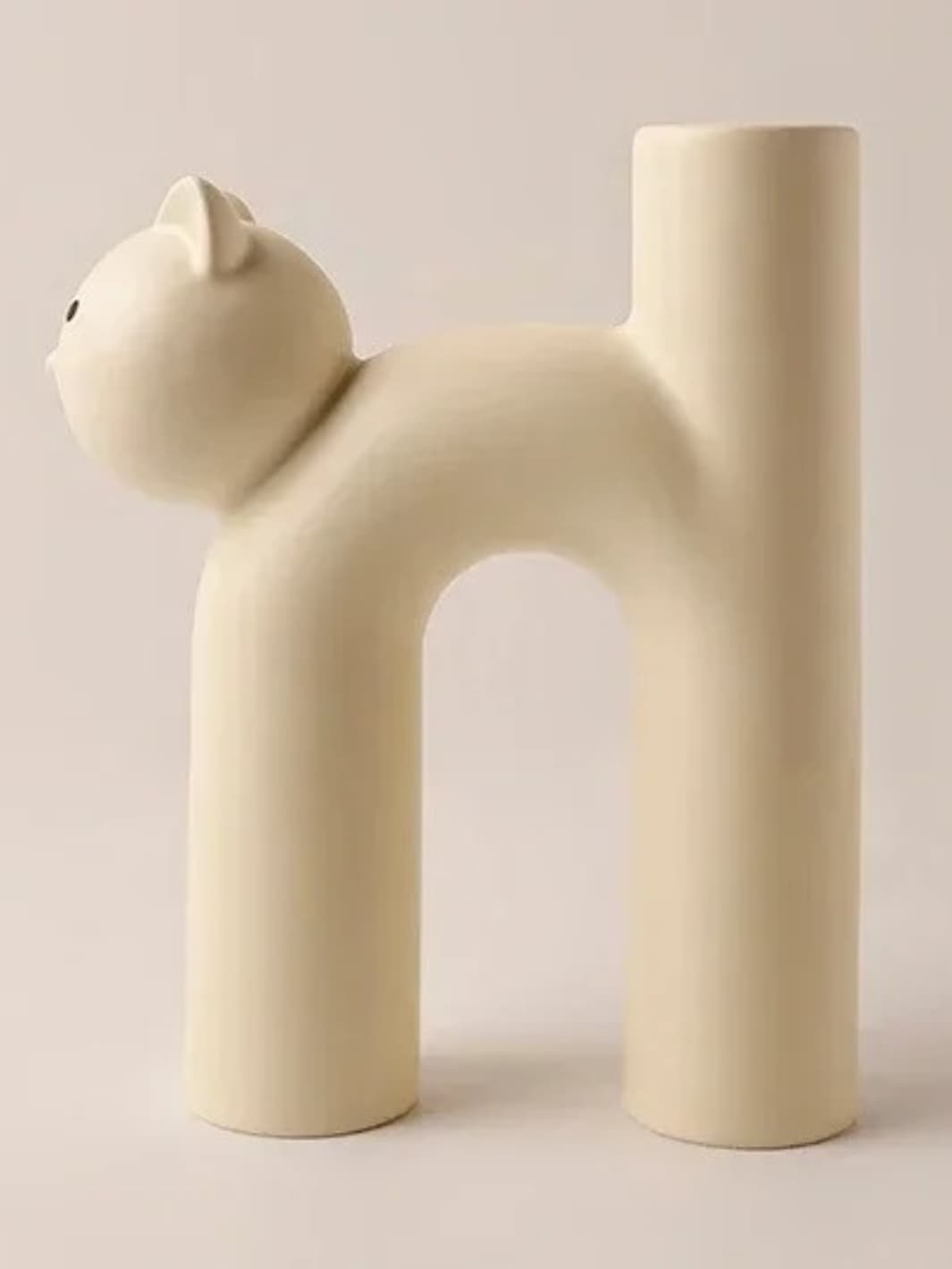 Vase | Pot chat céramique H déco mignonne et originale