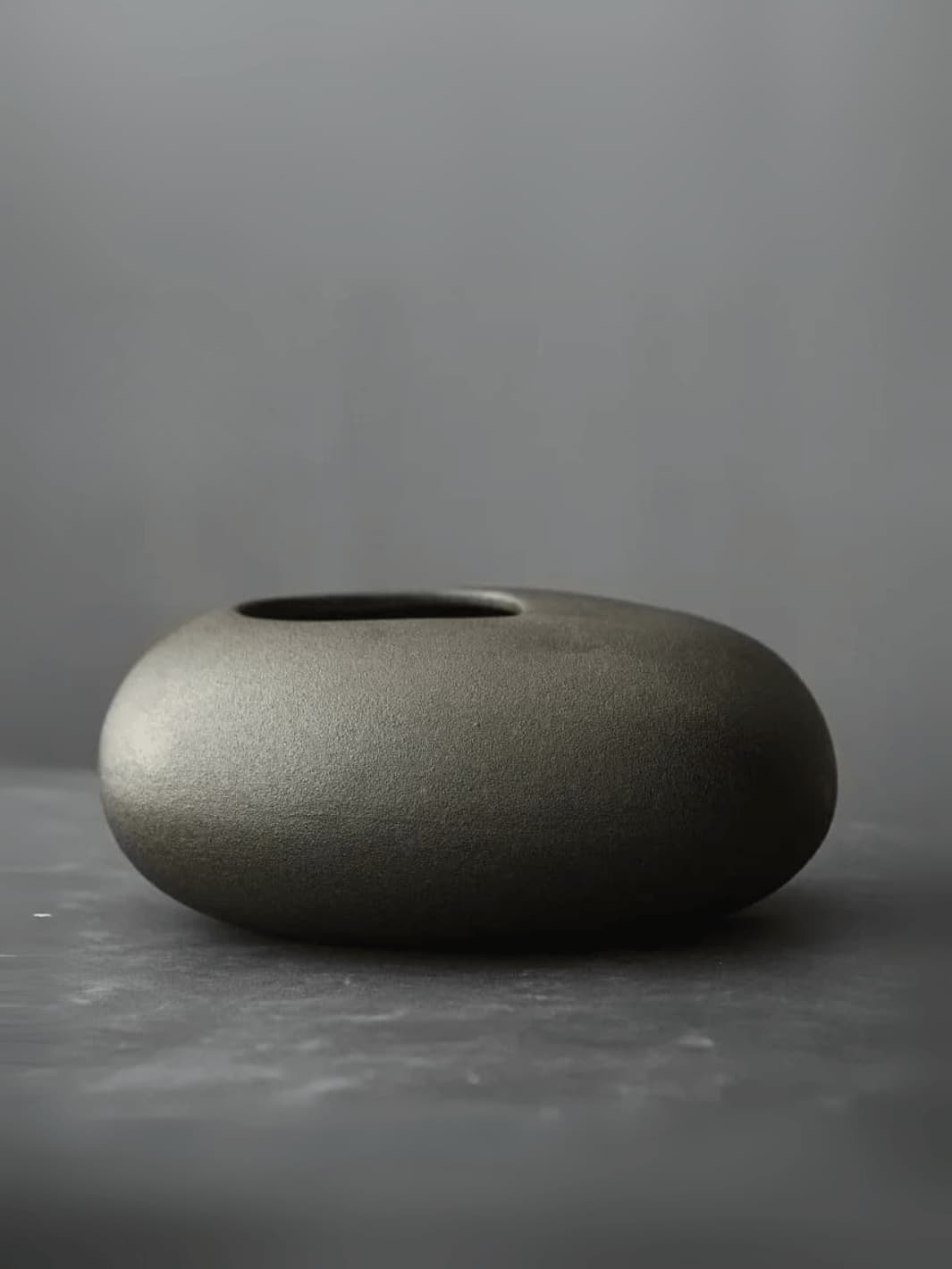 Vase | Design galet - Éclat brut japonais