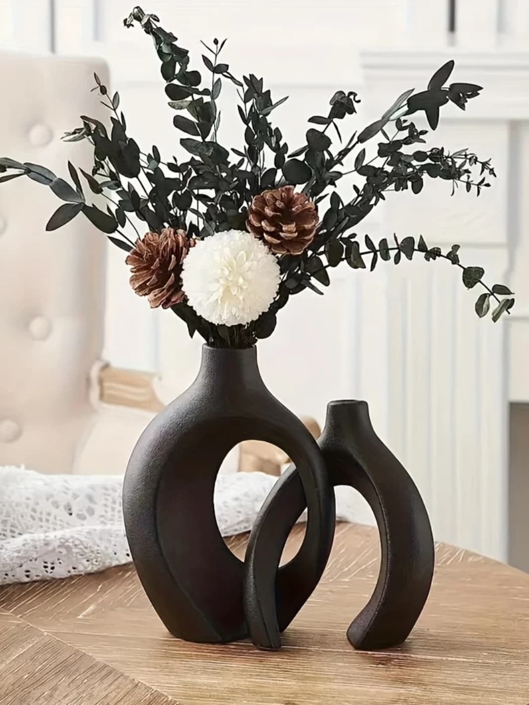 Vase | Duo design style nordique ajouré