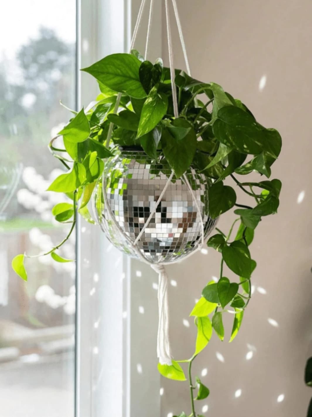 Vase | Boule miroir disco