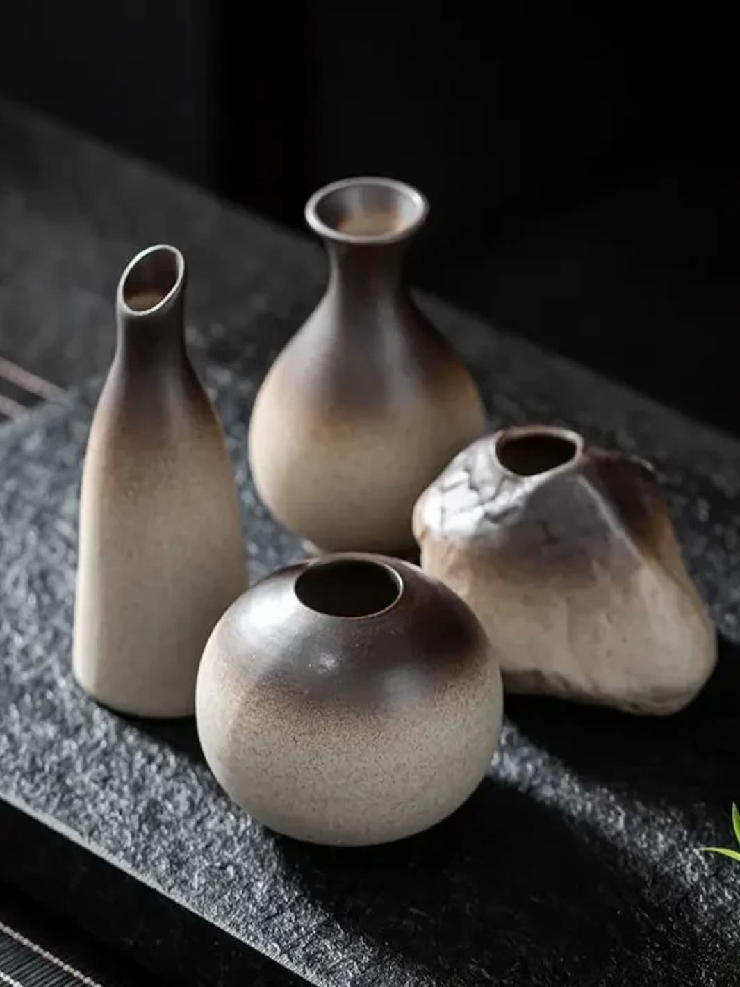 Vase | Boule artisanale en céramique style chinois