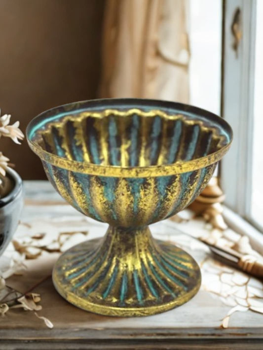 Vase | Pièce rétro dorée style européen