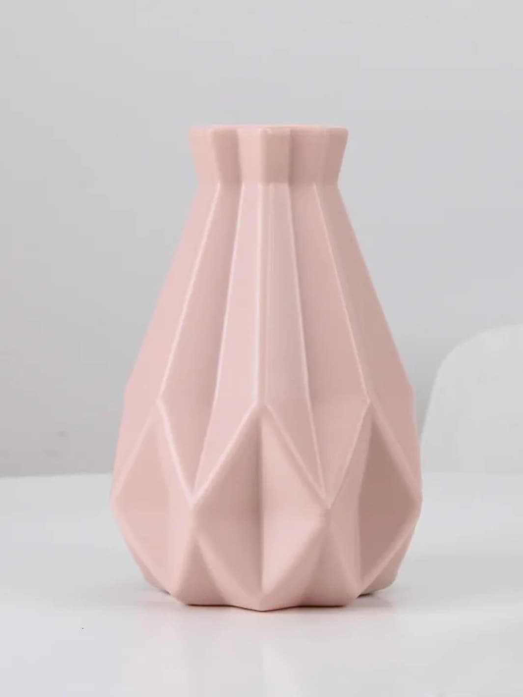 Vase | Facettes géométriques effet origami