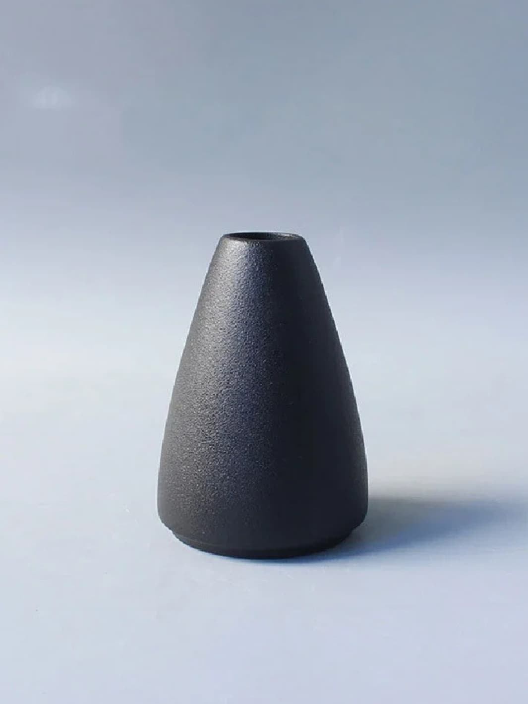 Vase | Mini soliflore Noir mat style japonais