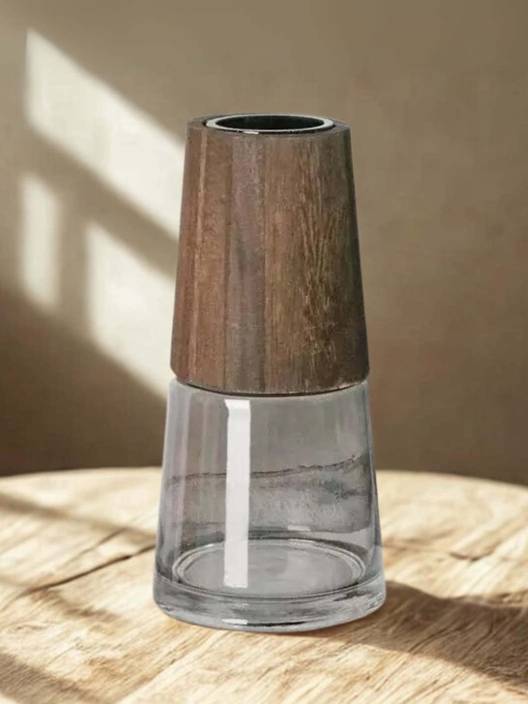 Vase | Verre et Bois Style Nordique