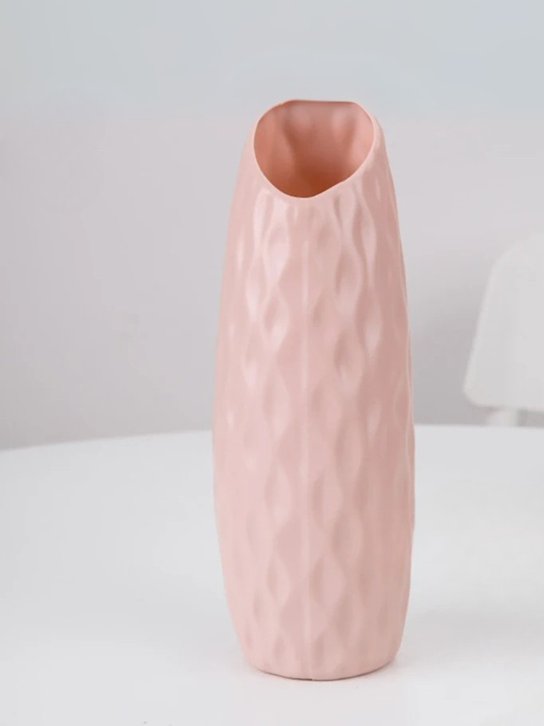 Vase | Ouverture asymétrique effet martelé