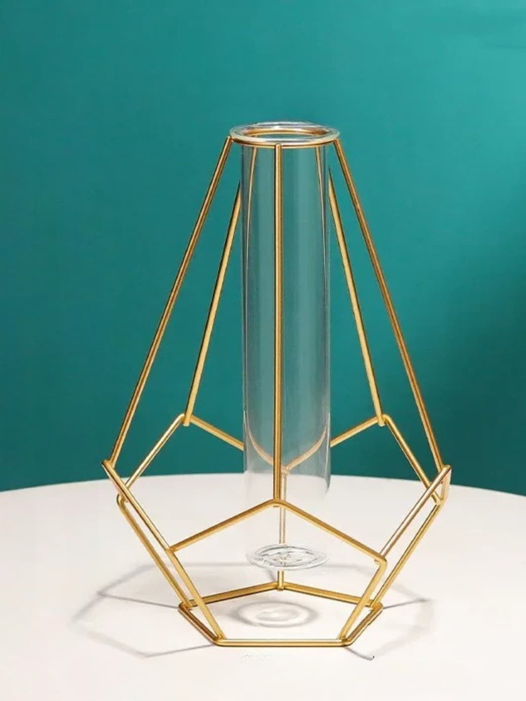 Vase | Éprouvette géométrique suspendue