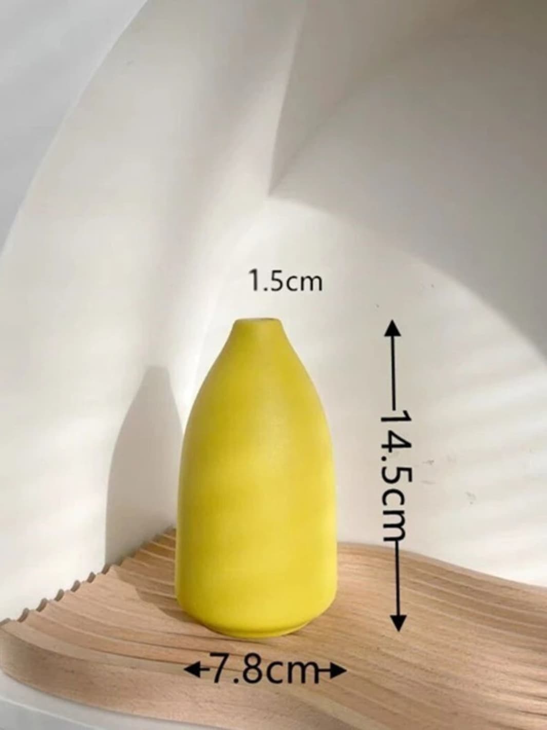 Vase | Pot jaune design et coloré