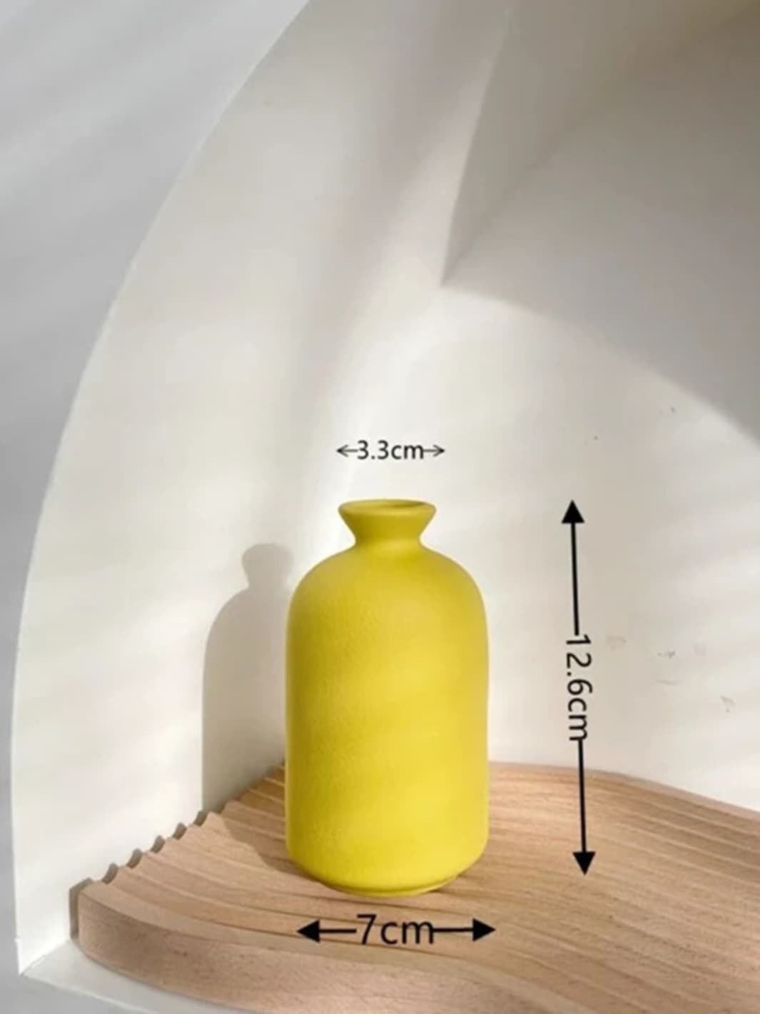 Vase | Pot jaune design et coloré