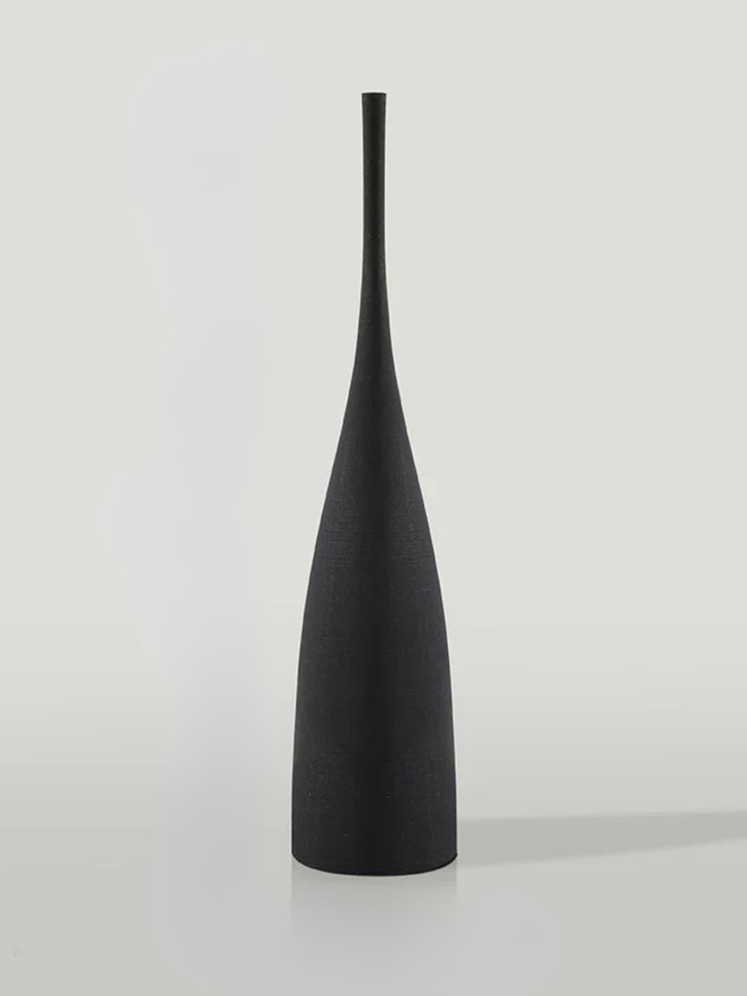 Vase | Élancé Noir mat 46cm
