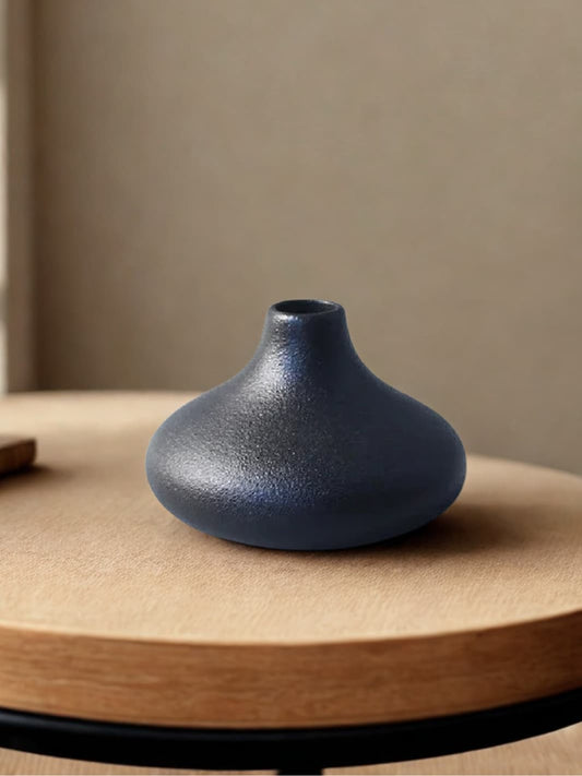 Vase | Soliflore japonais Noir mat