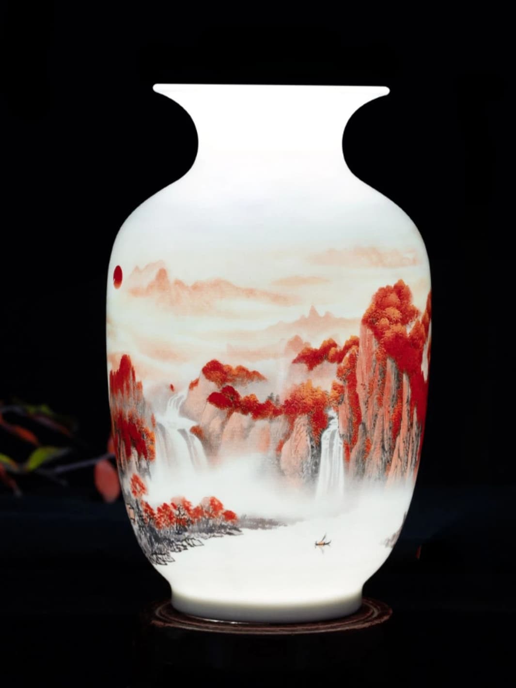 Vase | Pot chinois en porcelaine blanc