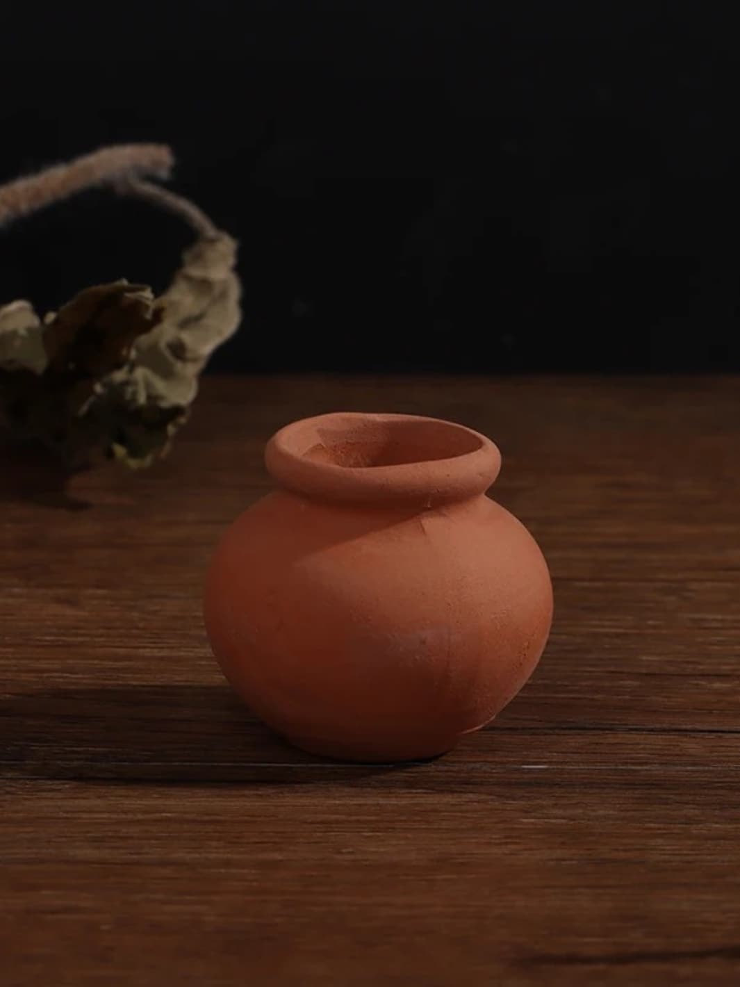Vase | Miniature terracotta pour maison de poupée