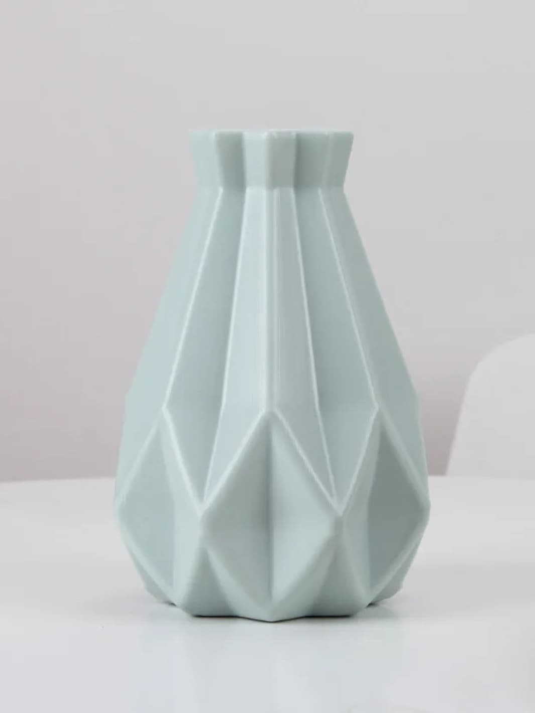 Vase | Facettes géométriques effet origami