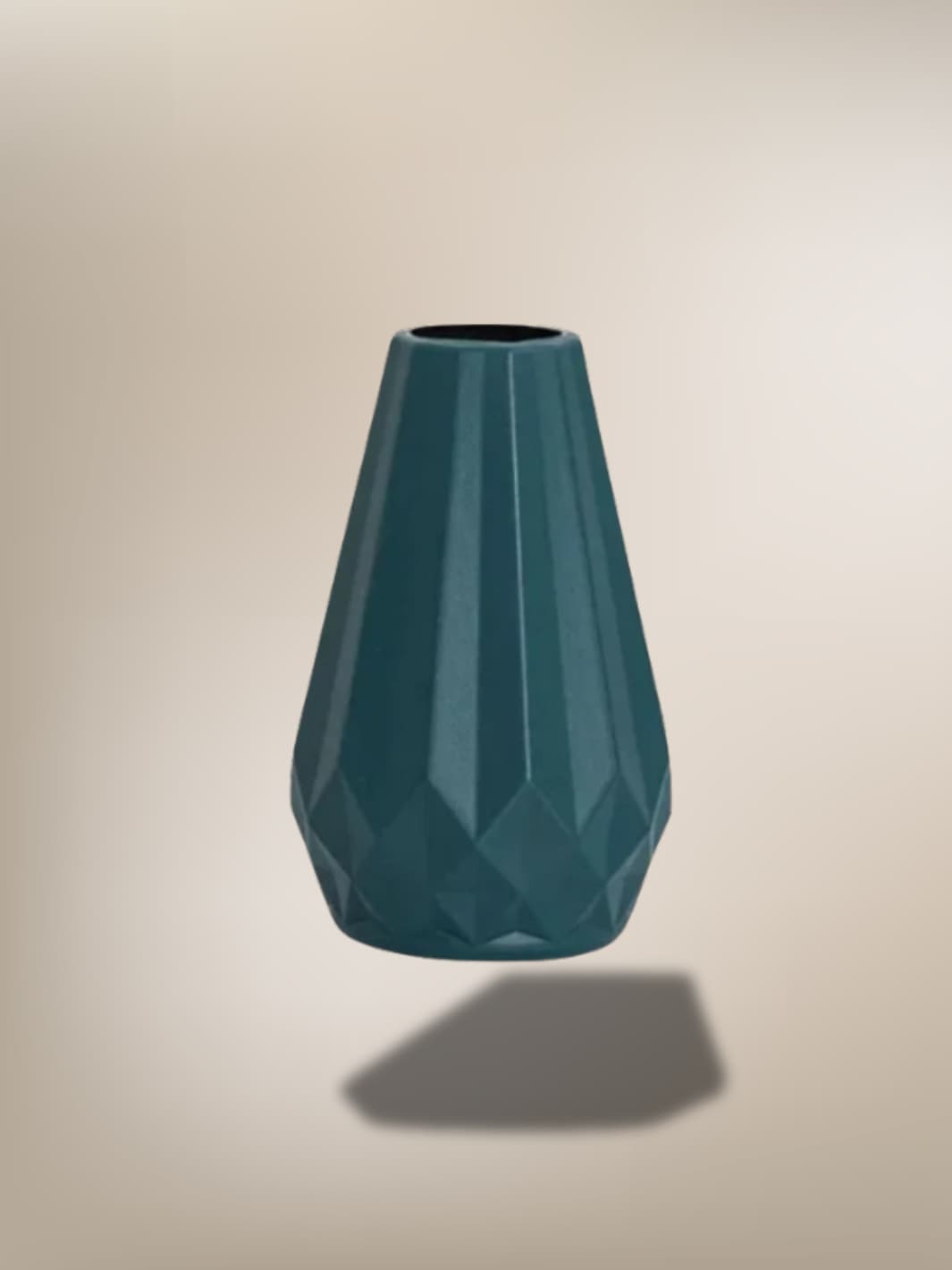 Vase | Forme diamant imitation céramique