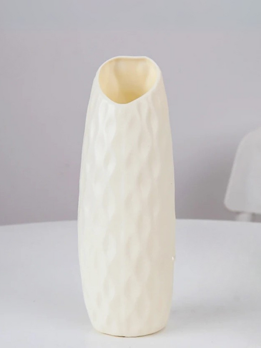 Vase | Ouverture asymétrique effet martelé