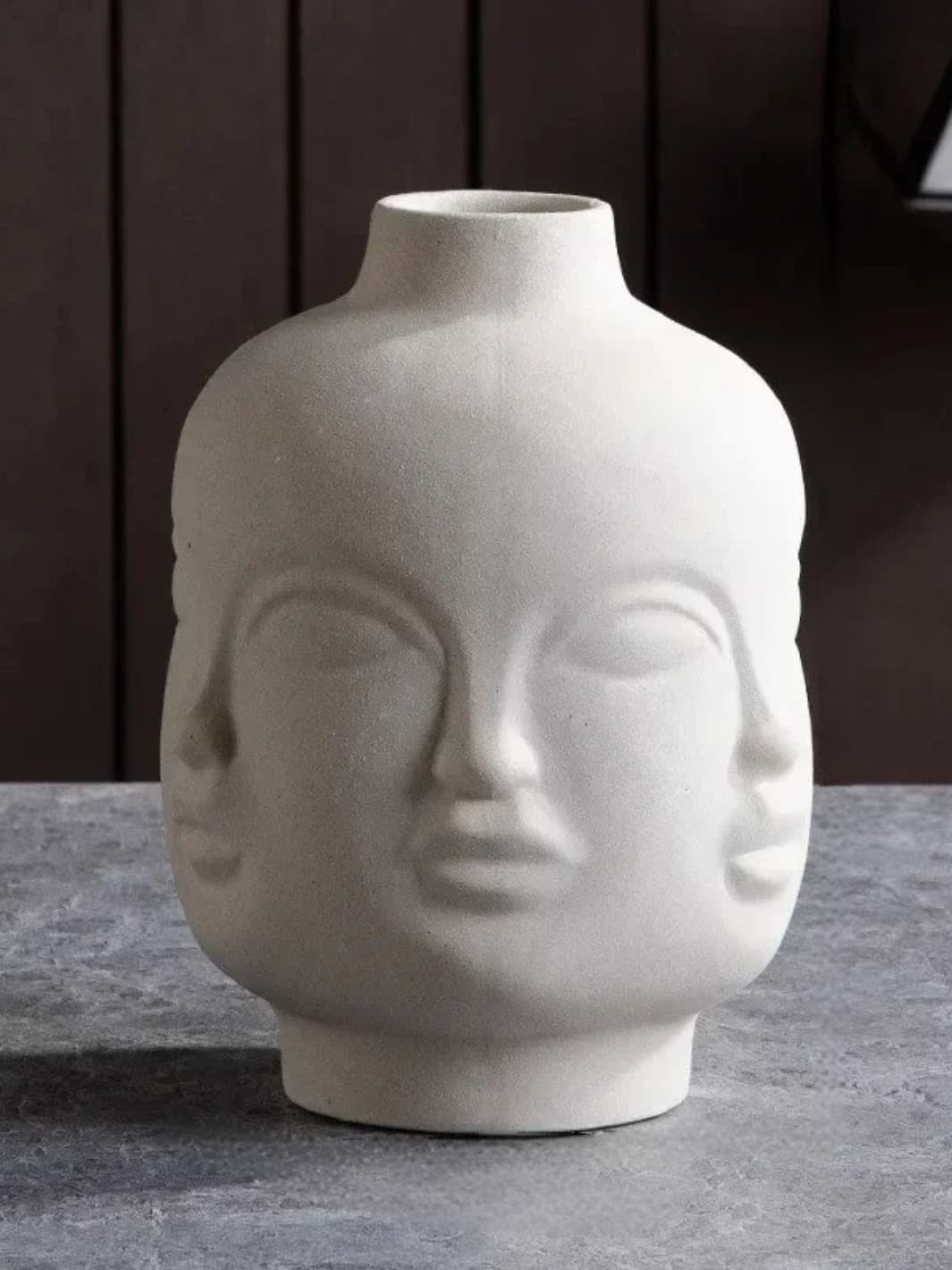 Vase | Visages sculptés Chinois
