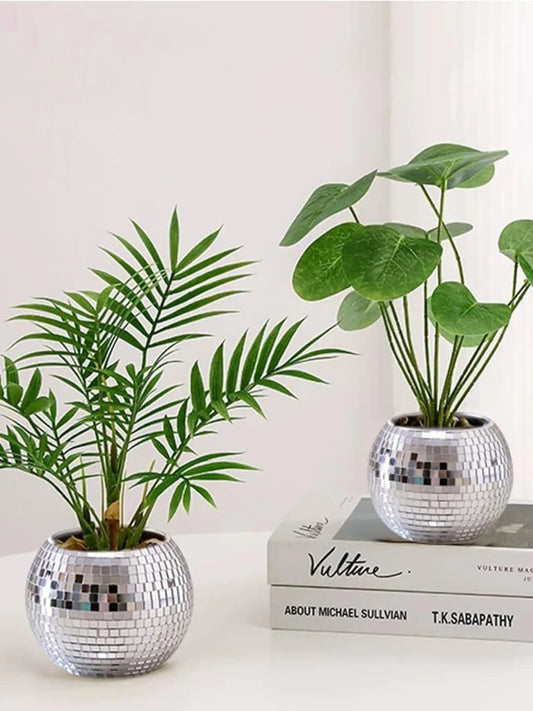 Vase | Boule miroir disco