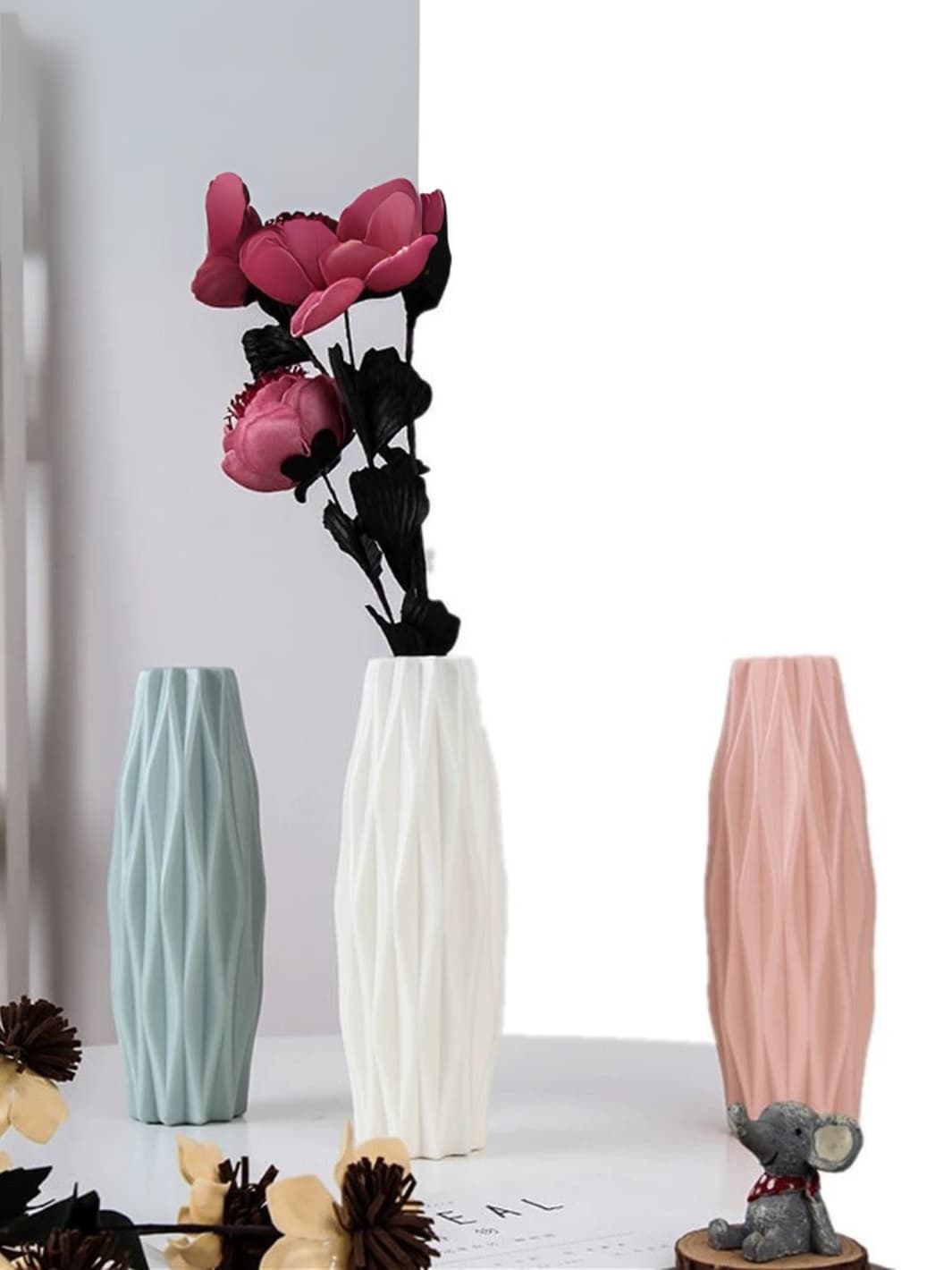 Vase | Motif torsadé nordique