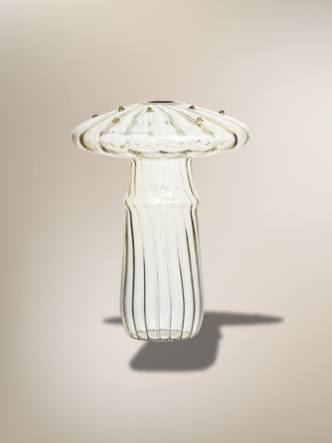 Vase | Champignon en verre coloré