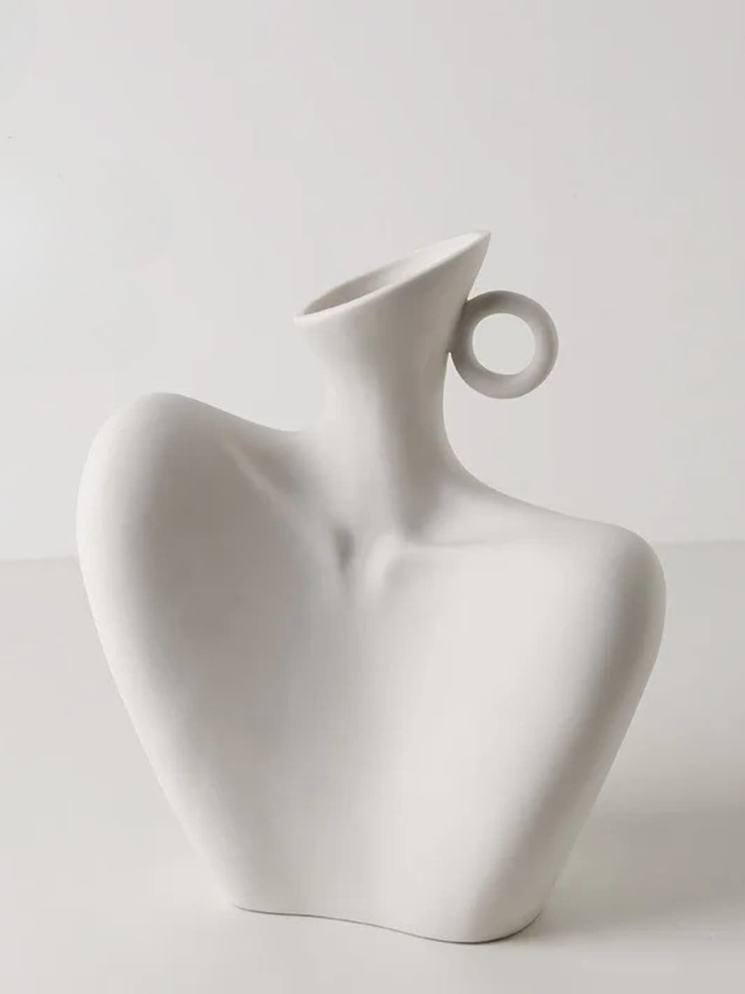 Vase | Silhouette humaine artistique en céramique