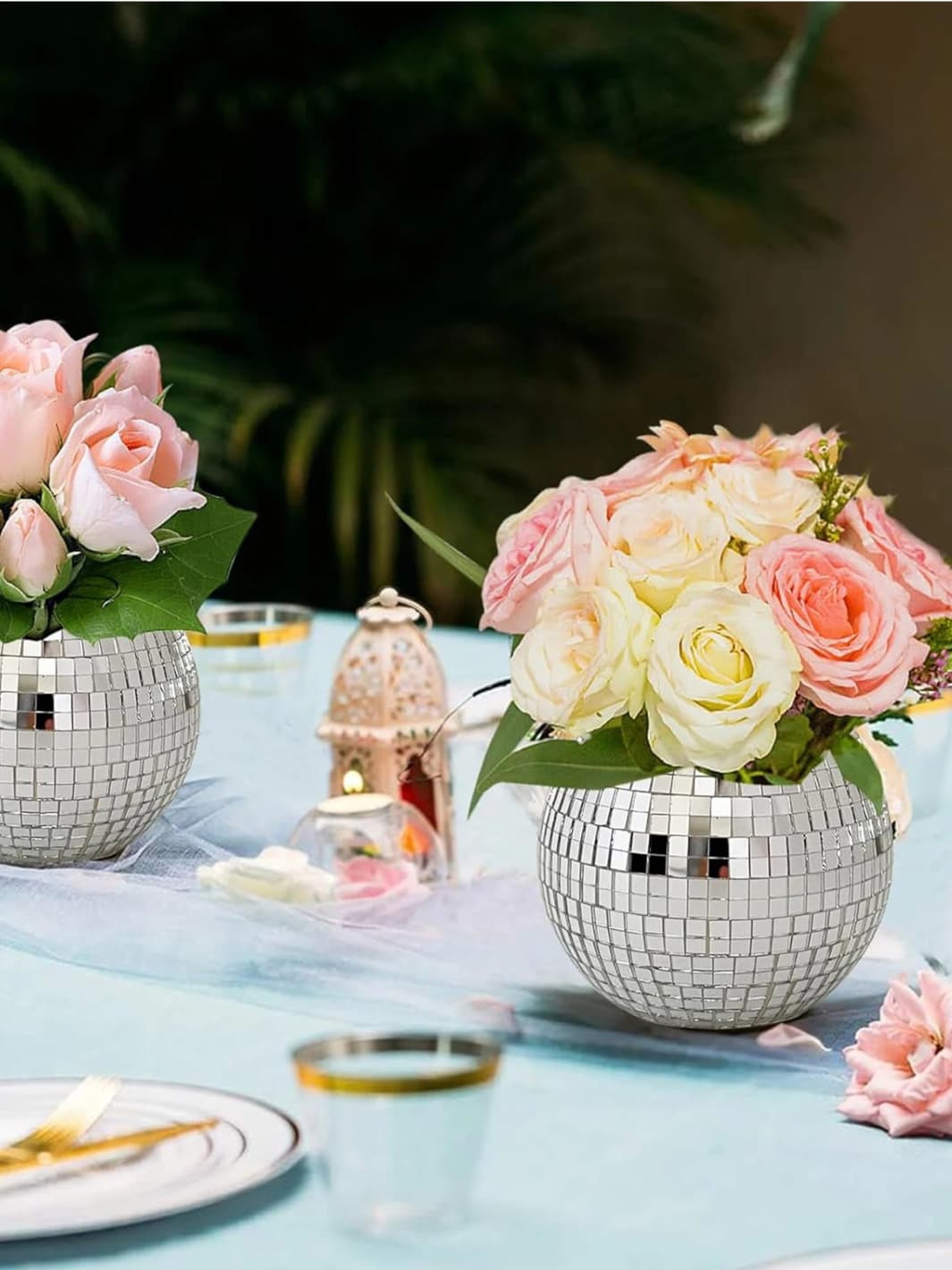 Vase | Boule miroir disco