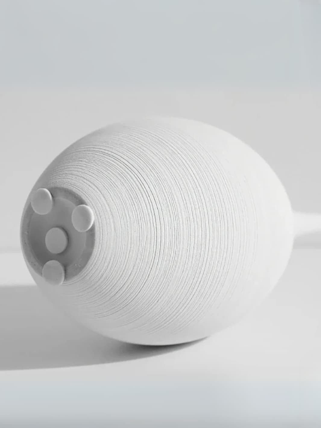 Vase | Élancé blanc à col fin