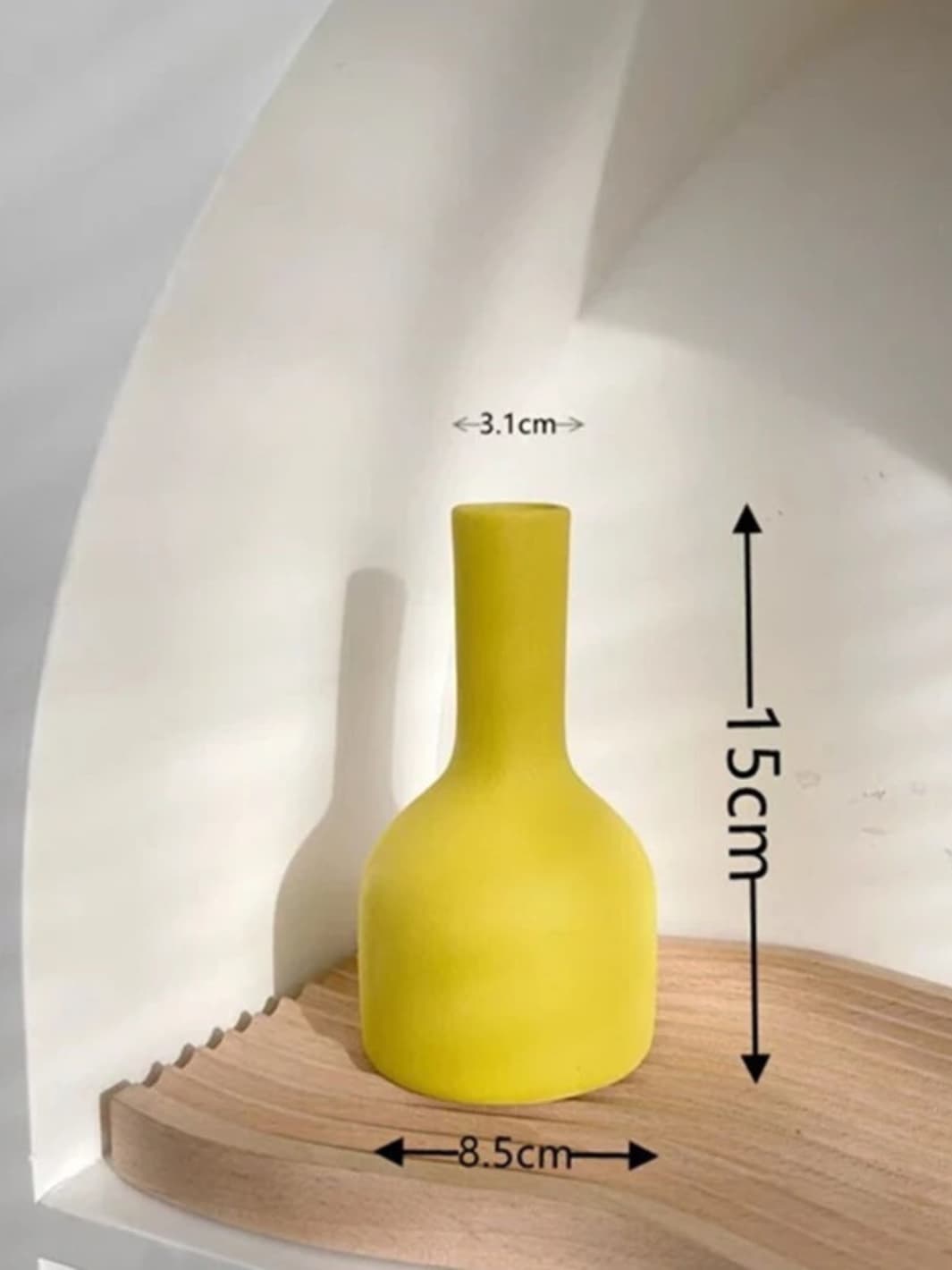 Vase | Pot jaune design et coloré