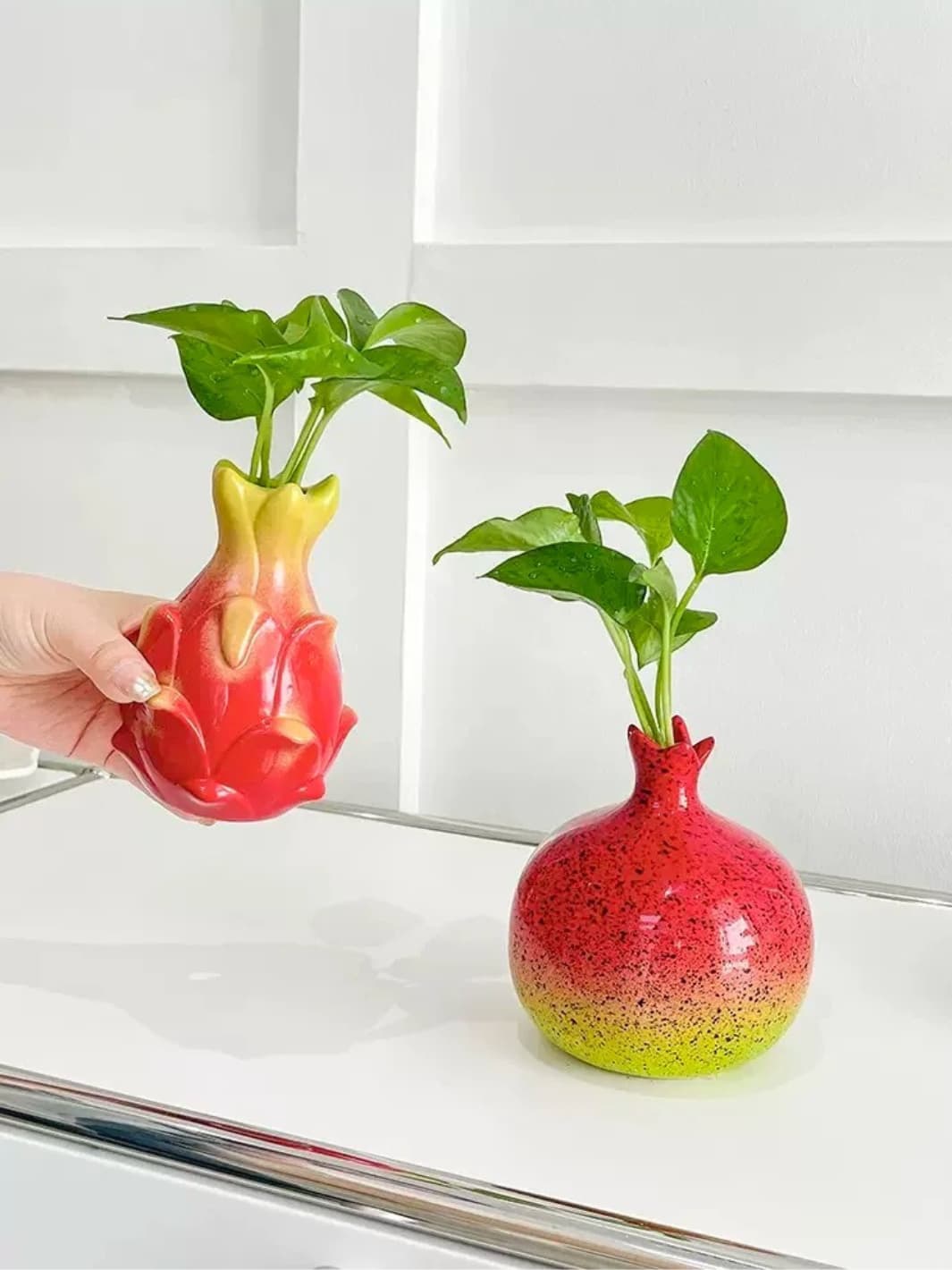 Vase | Fruit du dragon en céramique