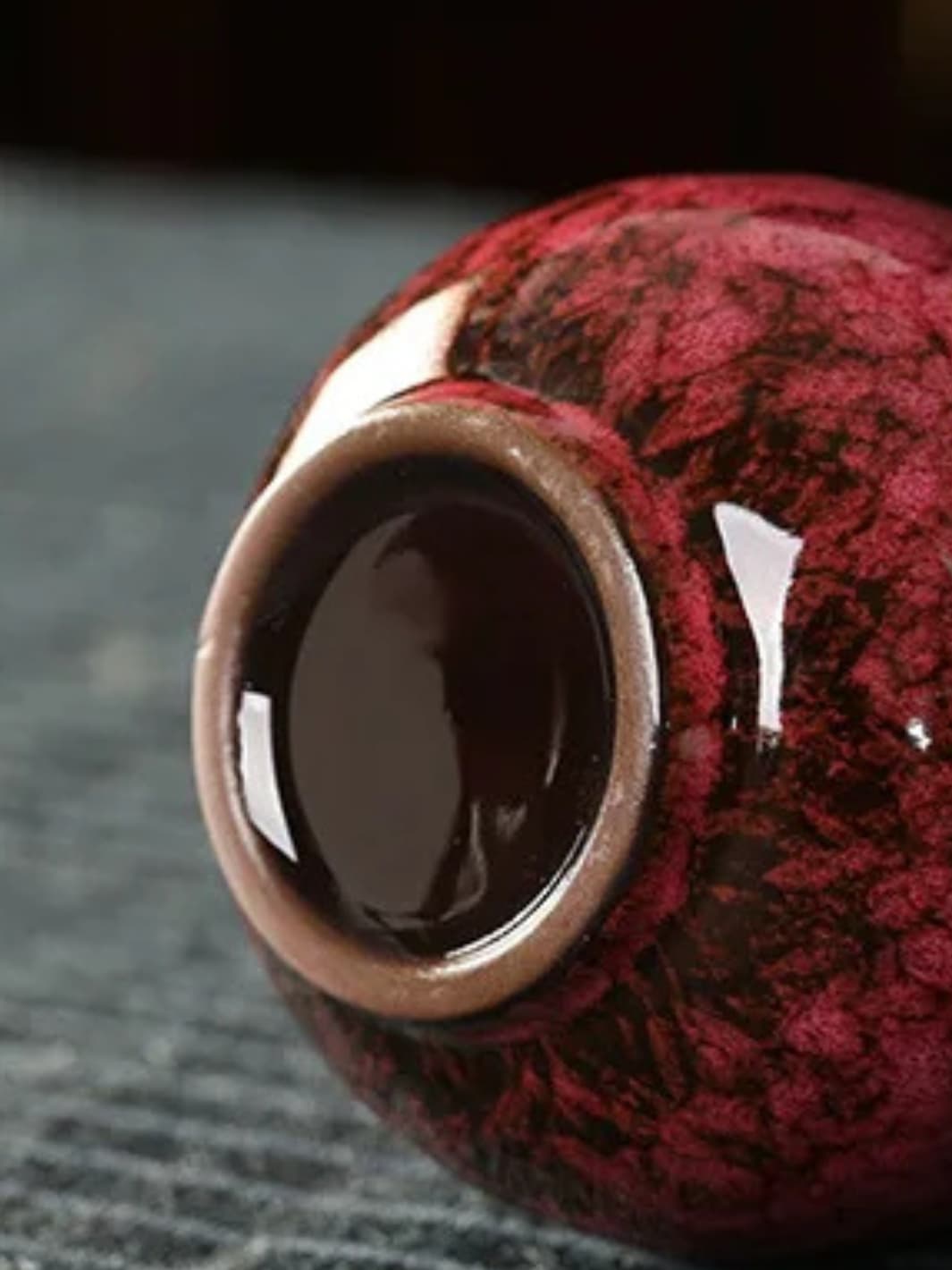 Vase | Col long en céramique d’inspiration japonaise