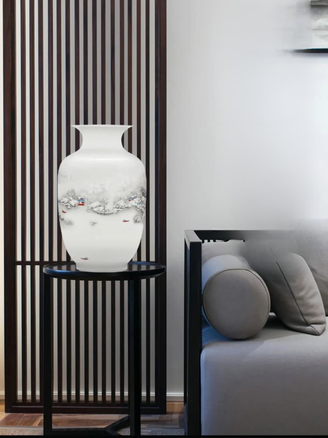 Vase | Pot chinois en porcelaine blanc