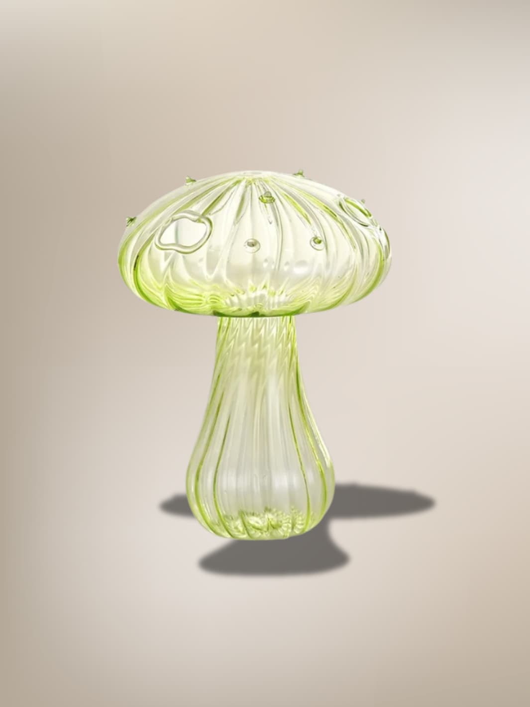 Vase | Champignon en verre coloré