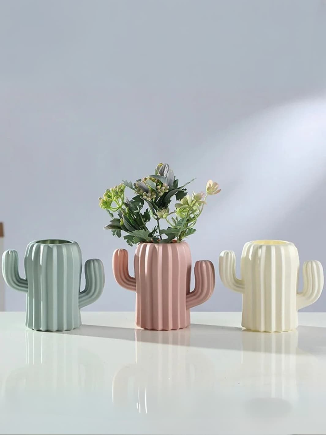 Vase | Pot cactus pastel