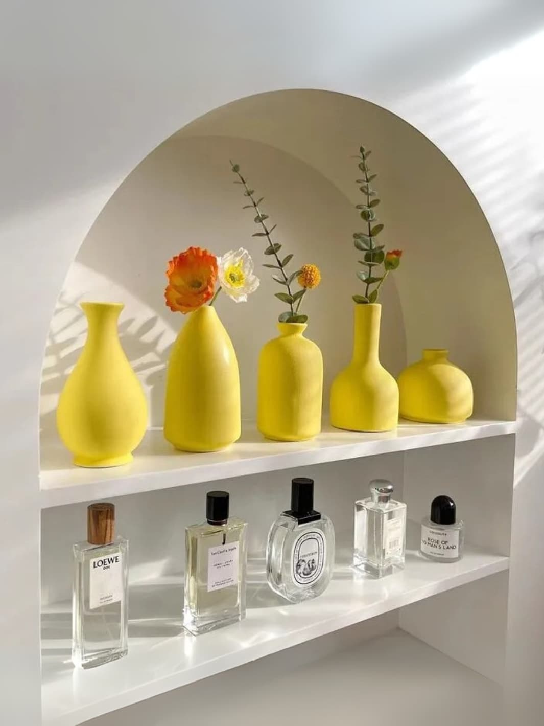 Vase | Pot jaune design et coloré