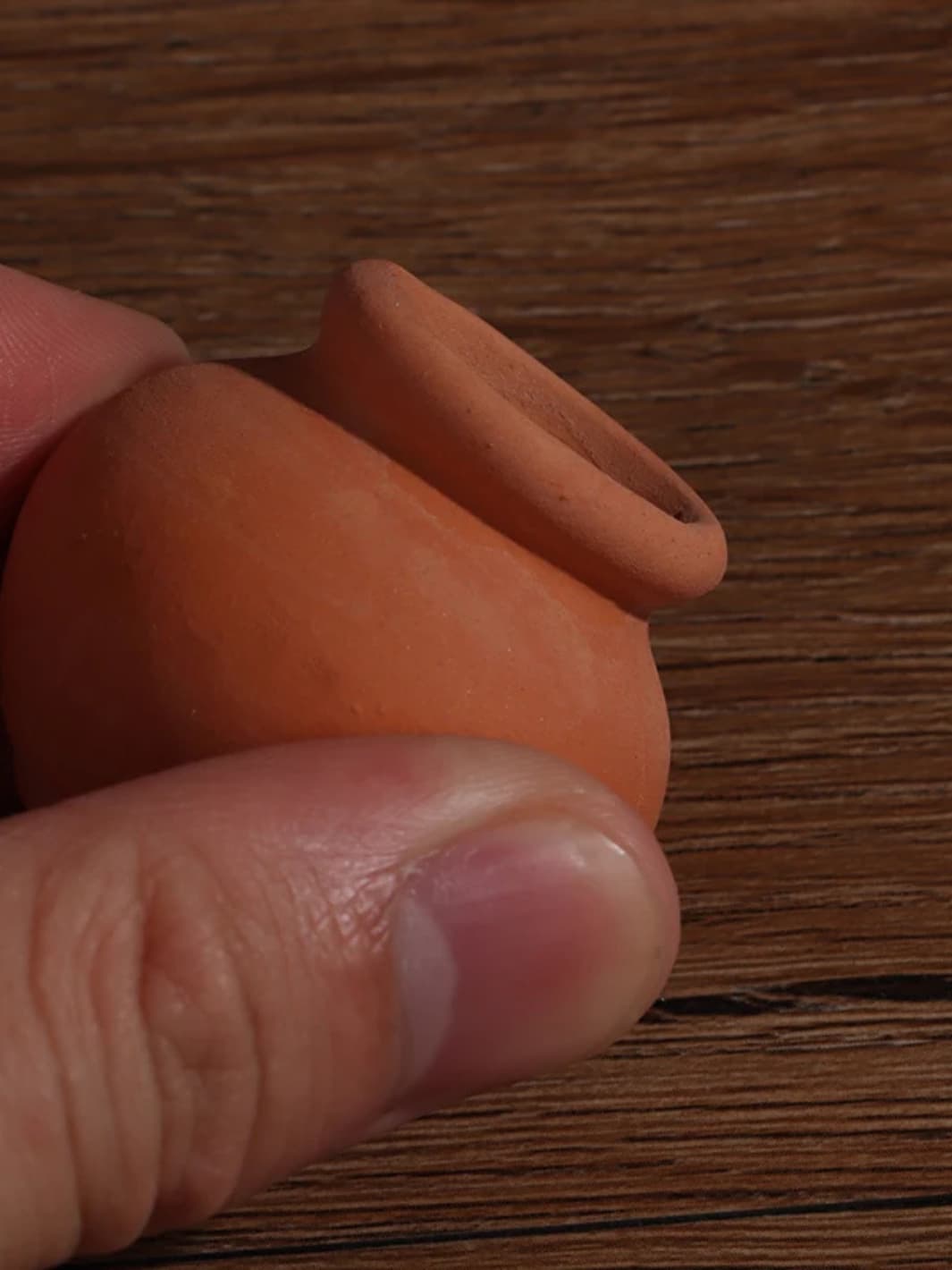 Vase | Miniature terracotta pour maison de poupée