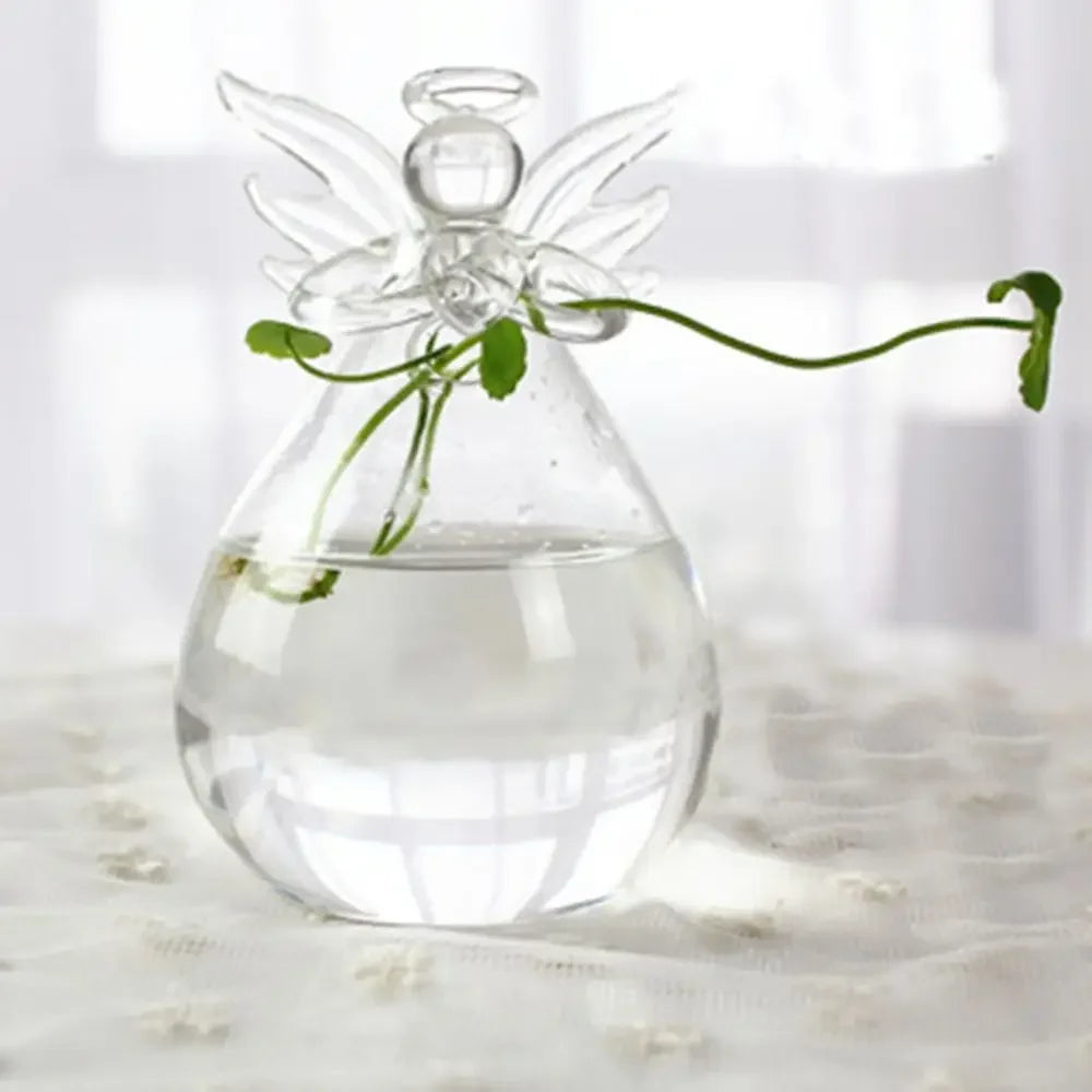 Vase | Pot en verre transparent plantes aquatiques