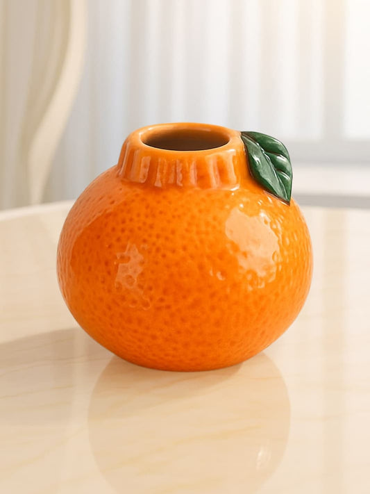 Vase | Orange en céramique